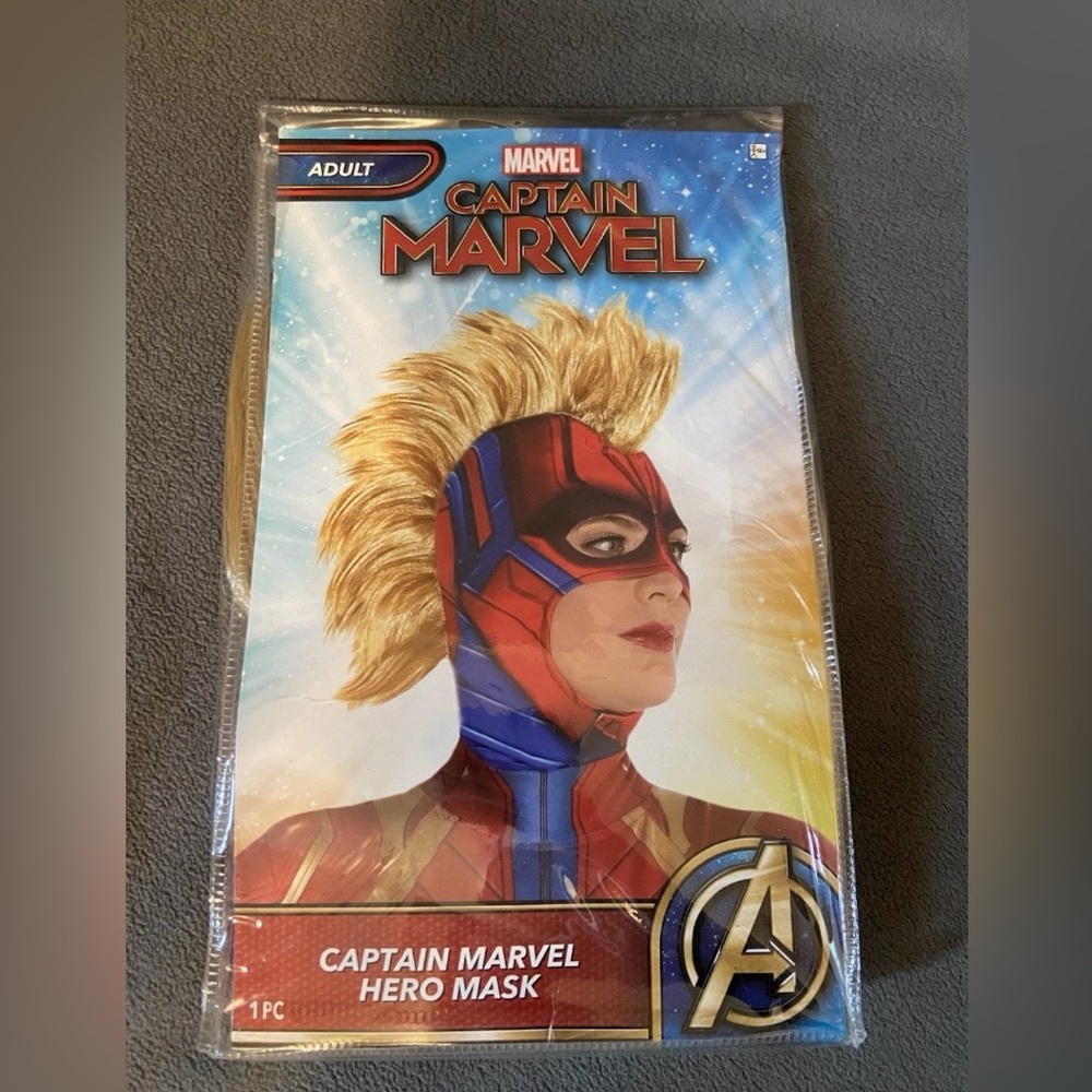 Marvel Captain Marvel Kids Costume - Red and Blue